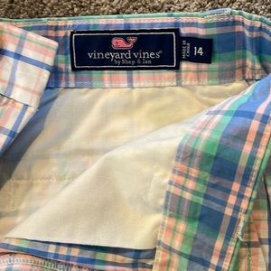 COPY - Vineyard Vines Boys Plaid Shorts